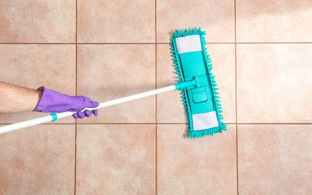 cleaning tile flooring